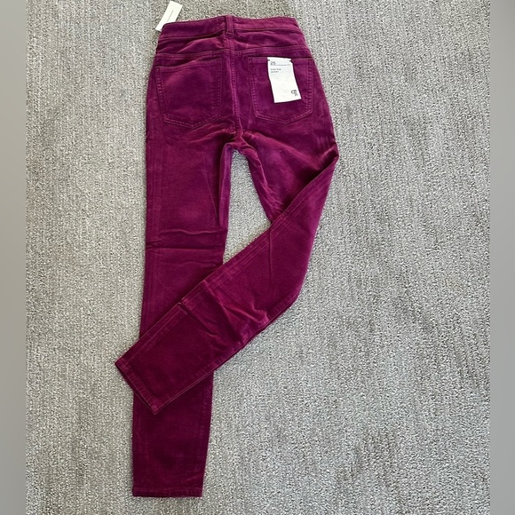 NWT Anthropologie Pilcro Skinny Corduroy High-Rise Jeans Size 25 - Picture 5 of 8